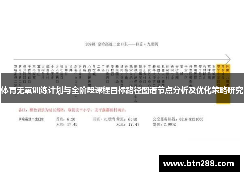 体育无氧训练计划与全阶段课程目标路径图谱节点分析及优化策略研究
